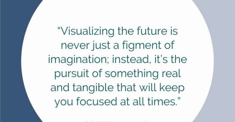 Visualizing the future is never just a figment-Dr Prem Jagyasi Quote