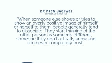 When someone else shows or tries to show an overly-Dr Prem Jagyasi Quotes