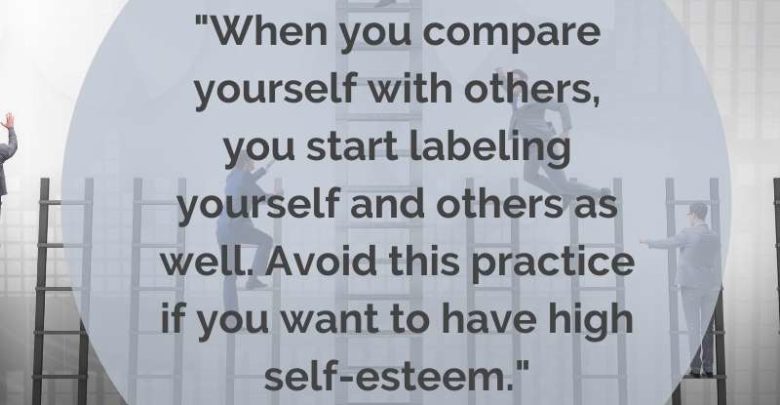 When you compare yourself with others, you start labeling- Dr Prem Jagyasi Quote