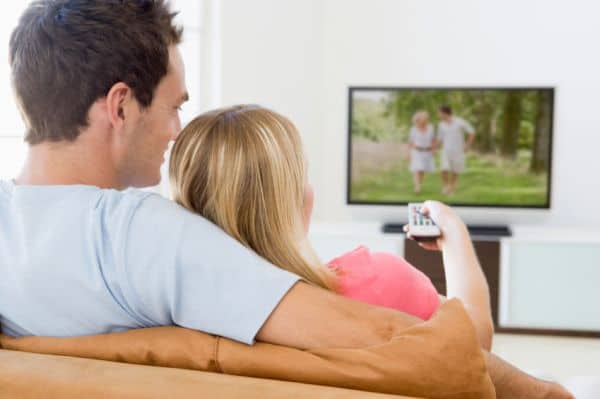 Couple Watching TV