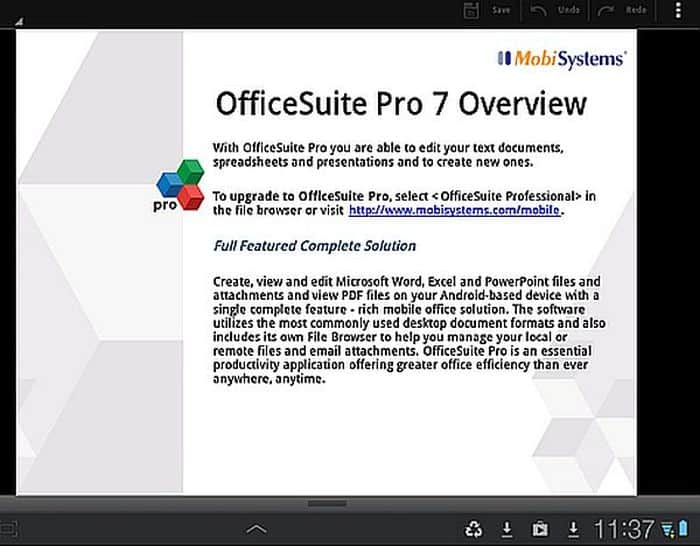 OfficeSuite 7 Professional: Review