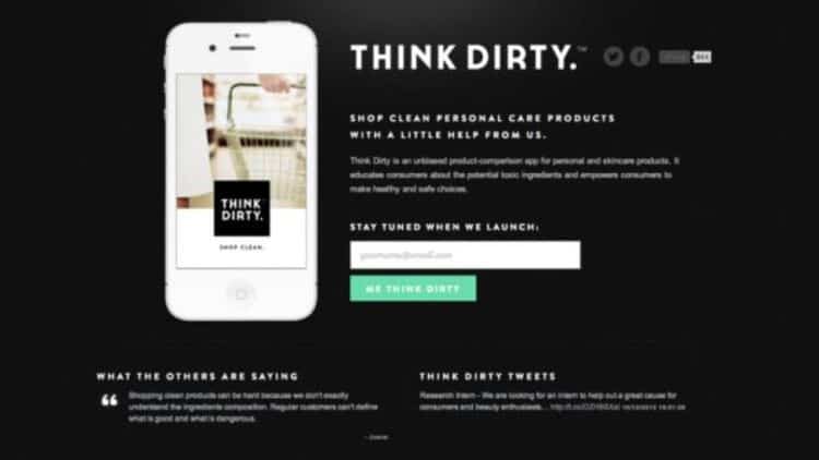 Think Dirty: The app that lets you choose the cleanest personal products