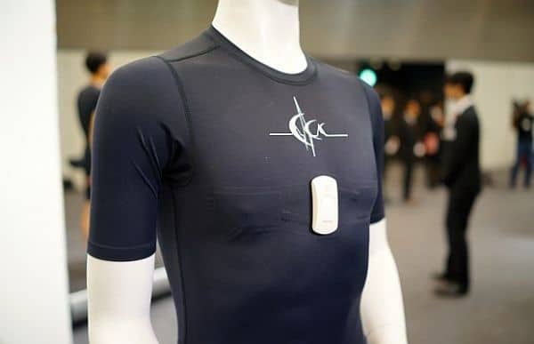 Wearable technology incorporated into shirts keeps a subtle check on your health