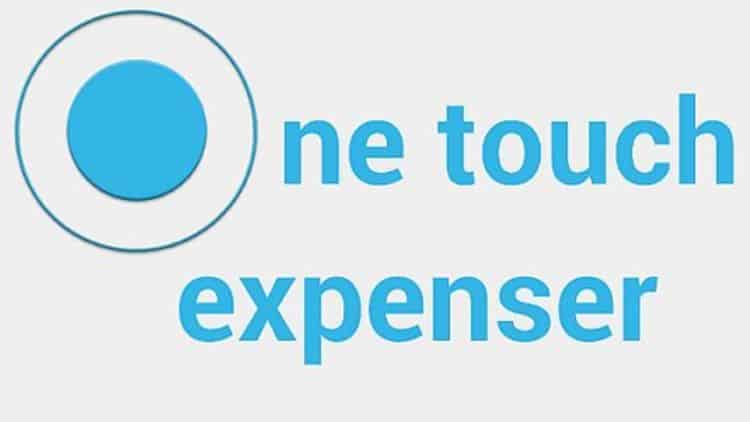 Manage and track your expenses with One Touch Expenser