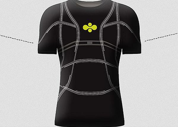 Smart sensing digital shirt