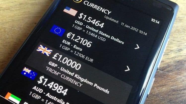 XE Currency makes it easier to deal with currency conversion issues