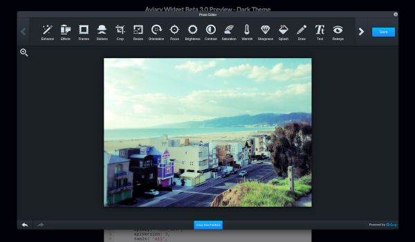 Aviary Photo Editor