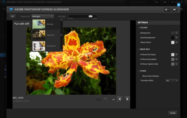 adobe photoshop express features