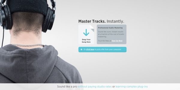 Landr audio mastering sound (2)