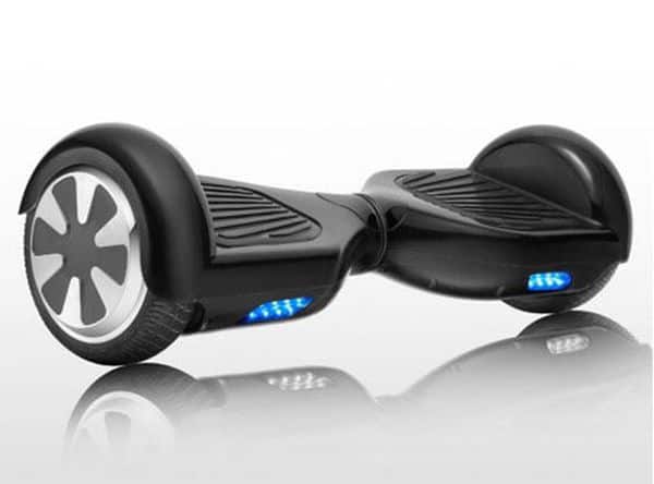 musical hoverboard with customizable LED lighting