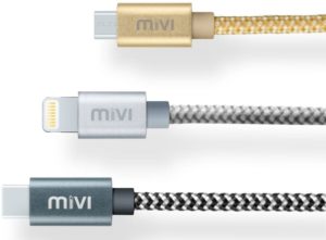 Mivi USB Type C to Type A iPhone cable