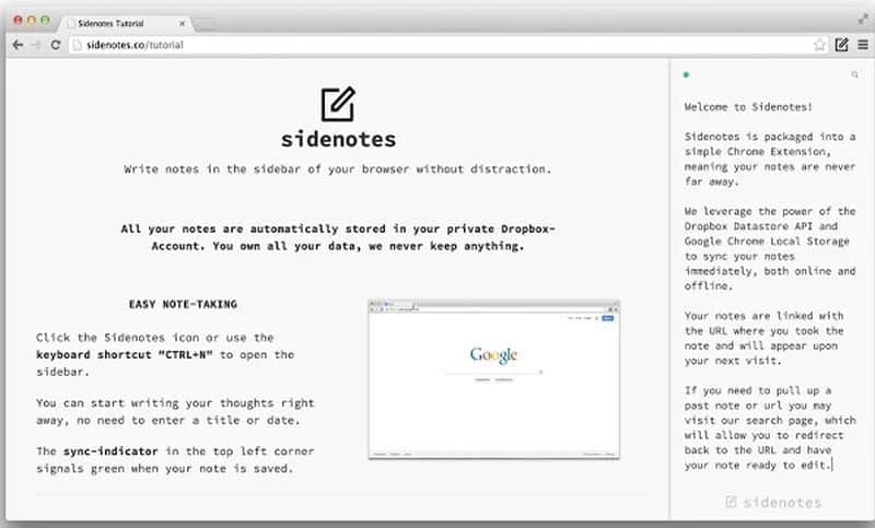 SideNotes free
