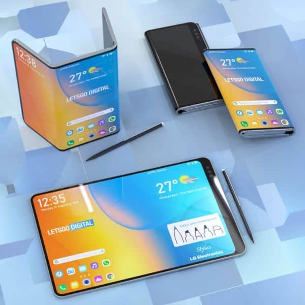 LG foldable phone