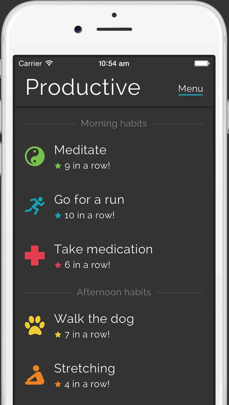 Productive Habit Tracker.