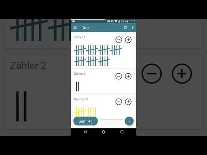 Tally counting app