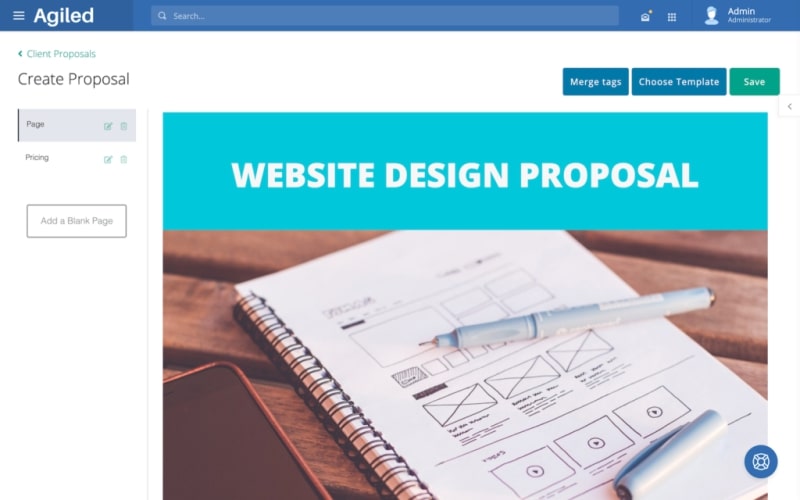 website design proposal