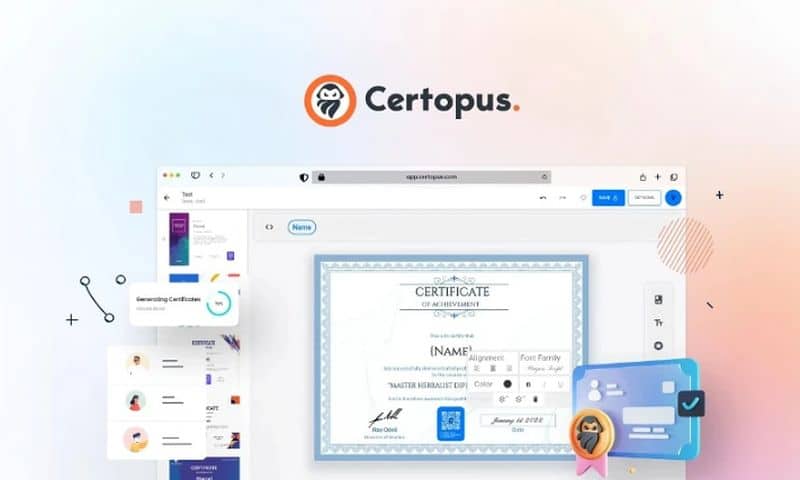 Certopus – The All-In-One Solution For Complete Certification Issuance Process