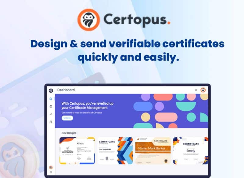 Sort Your Entire Certificate Issuances Process with ‘Certopus
