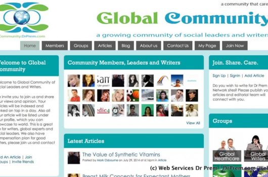 Globa-Community-Websites