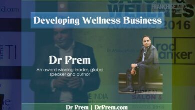 Speech On Why Wellness Business Is Growing And Why Wellness Is The Solution - Dr Prem Jagyasi