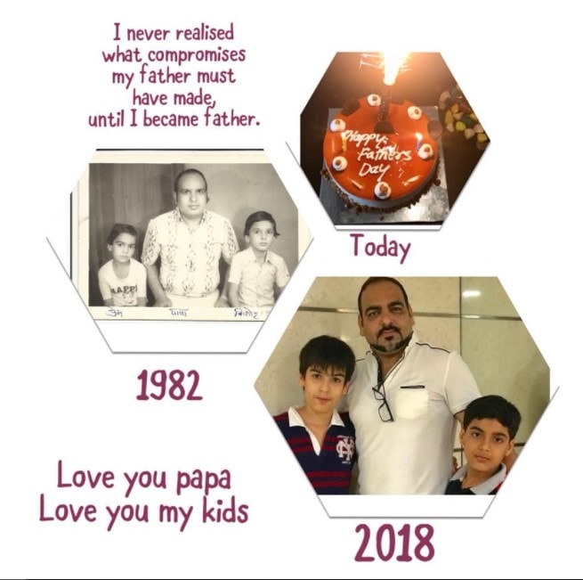 Happy Father's Day - Love You Papa And Love You My Kids