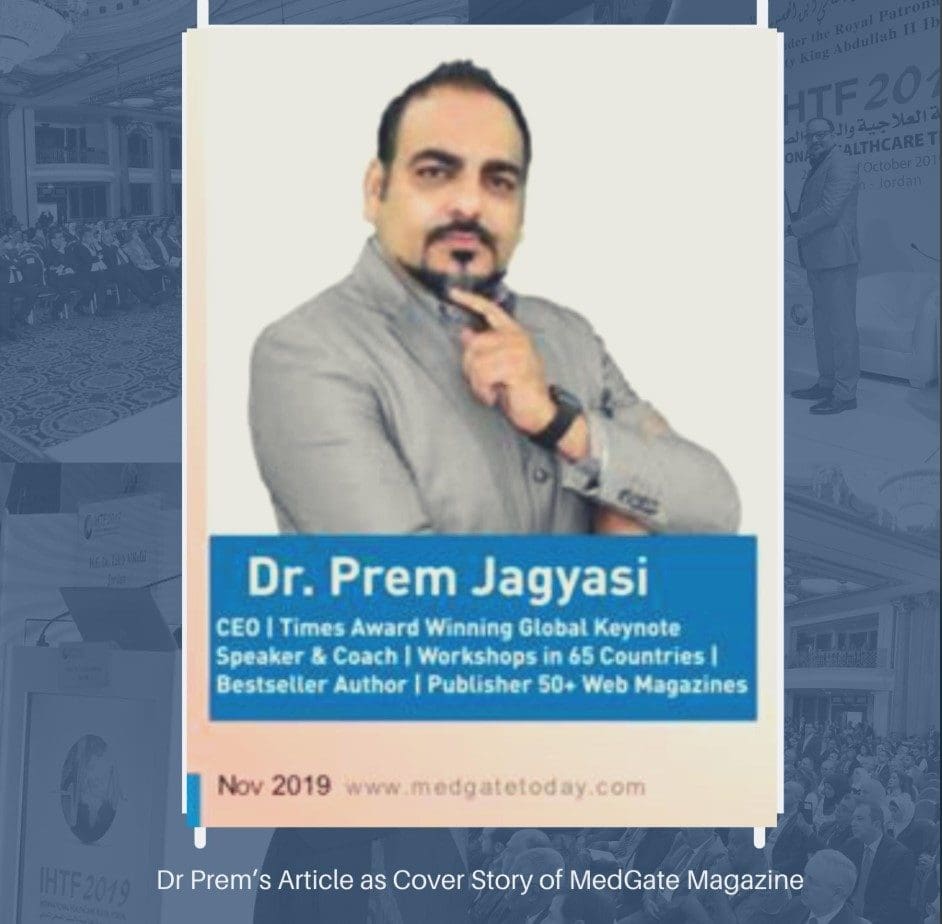 Dr Prem's Article On MedGate Magazine 1