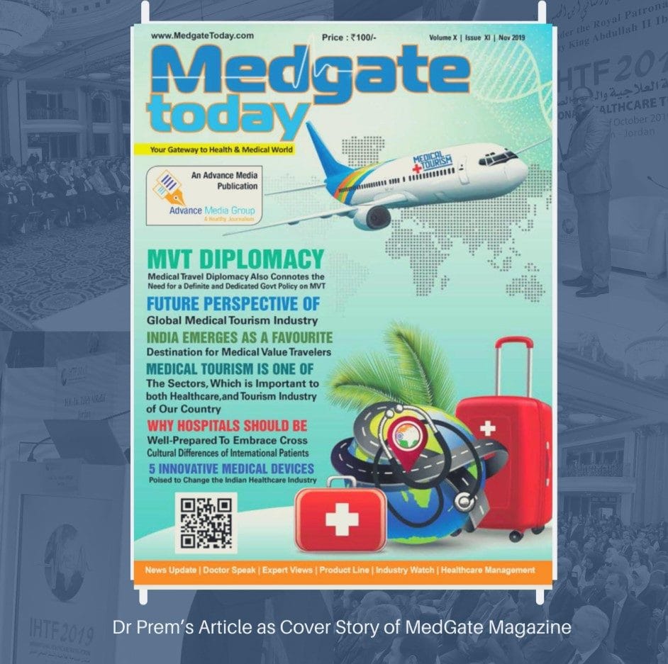 Dr Prem's Article On MedGate Magazine 2