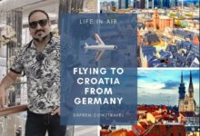 Life In Air - Flying To Croatia From Germany - Dr Prem Jagyasi