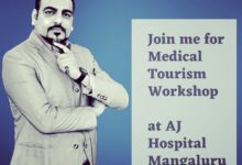 Medical Tourism Workshop At AJ Hospital Mangalore - Dr Prem Jagyasi