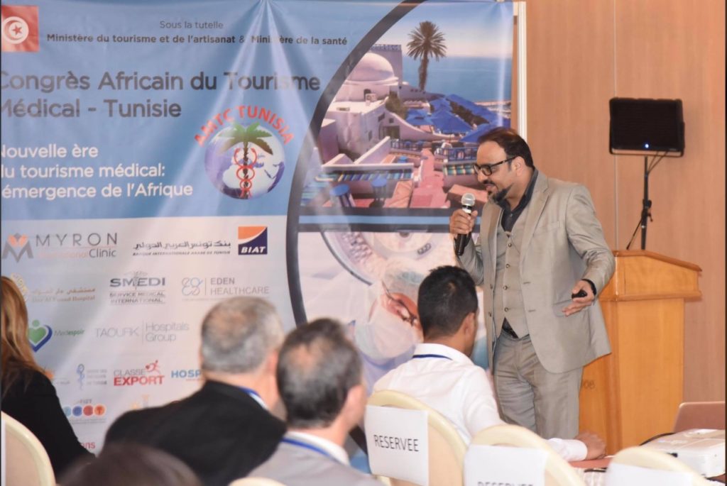 African Medical Tourism Conference in Tunisia - Dr Prem 4