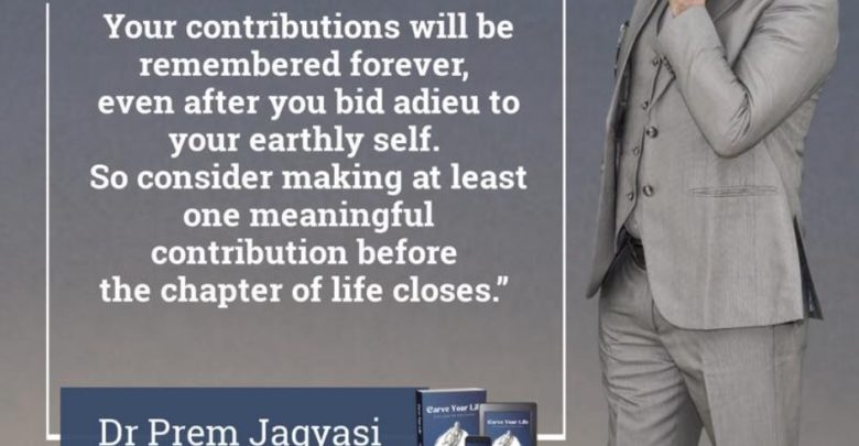 Contribution Quotes From Carve Your Life Book - Dr Prem