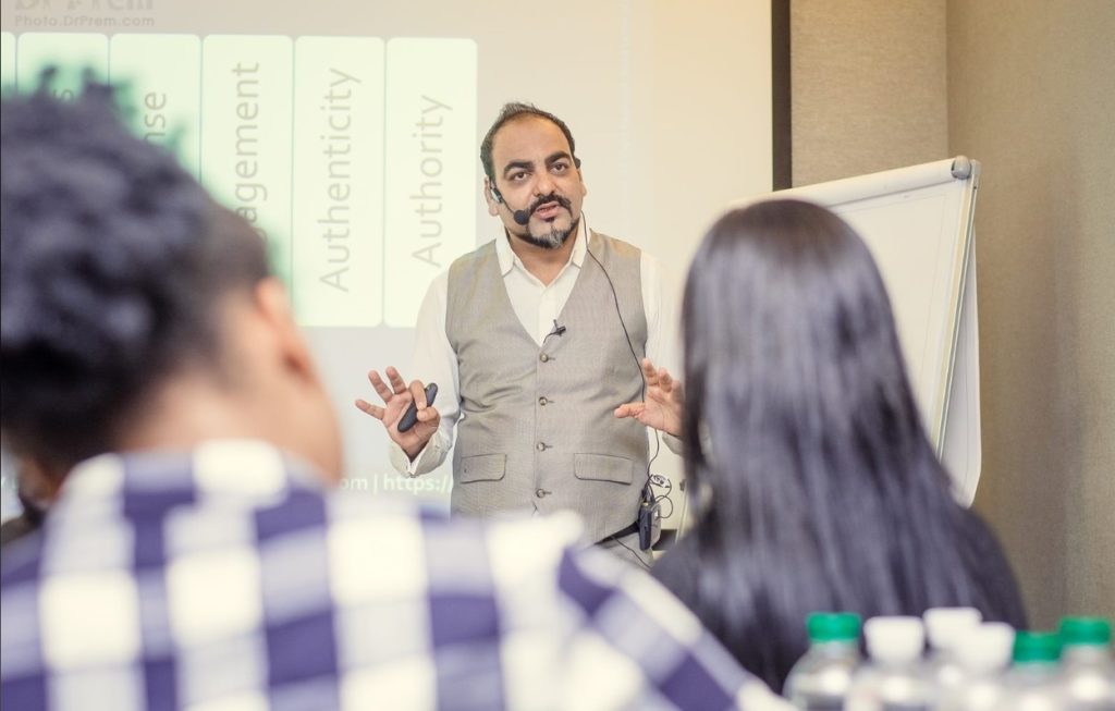 Coprorate Workshp For Senior Delgates Of Big Corporate - Dr Prem 1