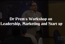 Dr Prem Workshop On Leadership, Marketing and Starups