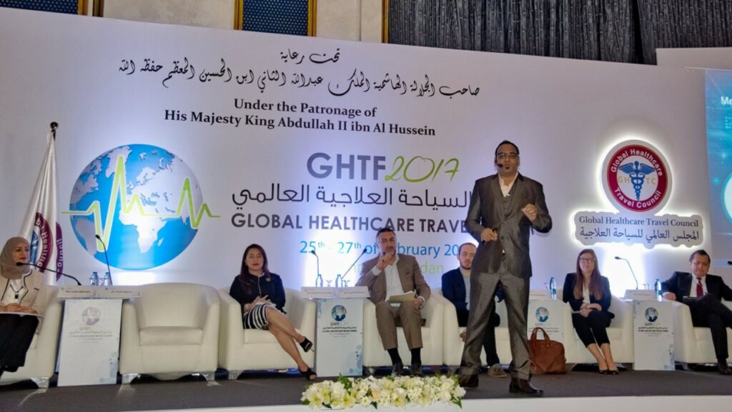 Global Healthcare Travel Conference In Amman Jordan - Dr Prem Jagyasi