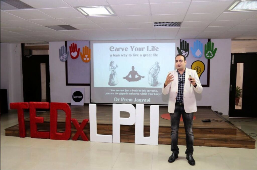 Honour And Privilege To Deliver Speech At TEDx Event - Dr Prem Jagyasi