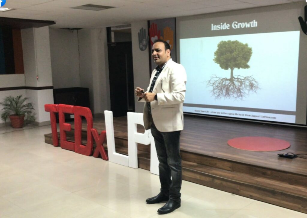 Honour And Privilege To Deliver Speech At TEDx Event - Dr Prem Jagyasi 2