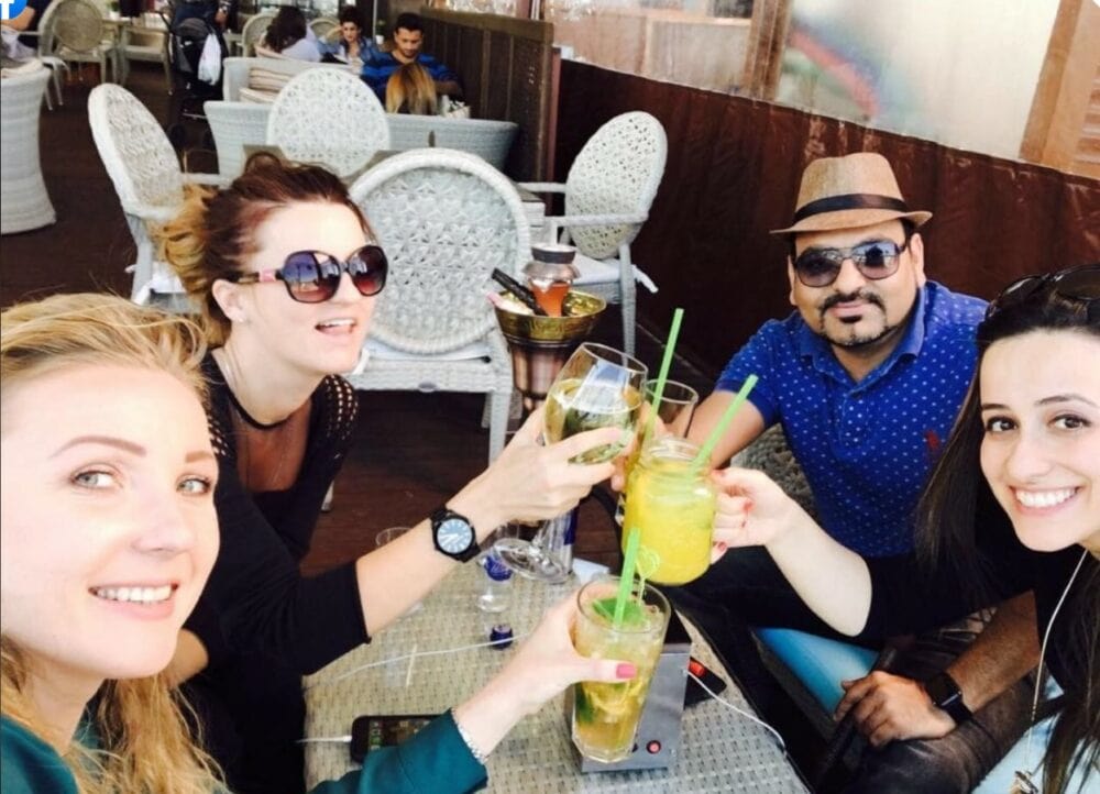 Spending Sunny Sunday With Friends - Dr Prem Jagyasi