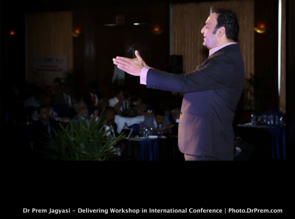 Great Powerful Keynote Speech And Workshop At International India Conference - Dr Prem Jagyasi 1