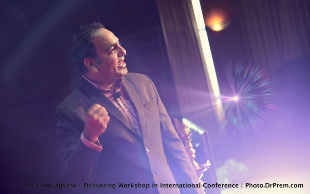 Great Powerful Keynote Speech And Workshop At International India Conference - Dr Prem Jagyasi 2