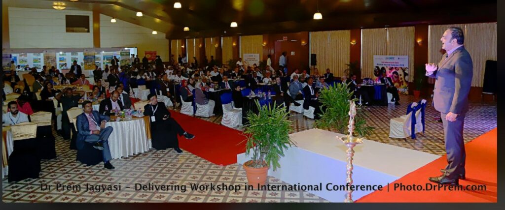 Great Powerful Keynote Speech And Workshop At International India Conference - Dr Prem Jagyasi 6