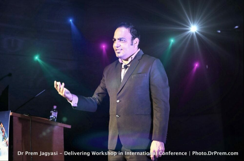 Great Powerful Keynote Speech And Workshop At International India Conference - Dr Prem Jagyasi