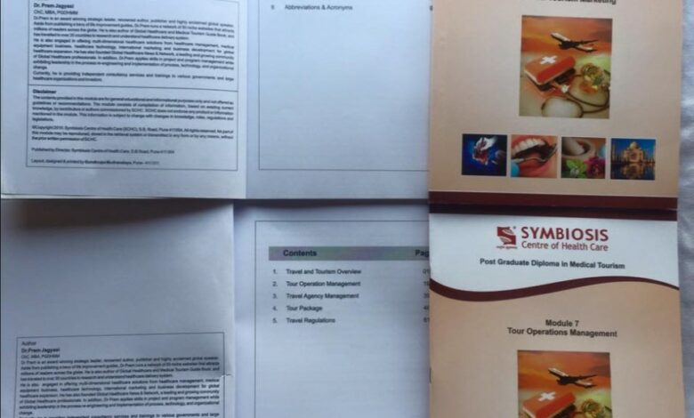 Here Are Two Books (Modules) I Wrote For Symbiosis College of Health Care - Dr Prem Jagyasi