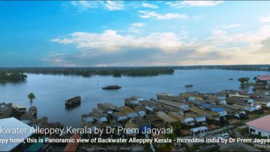 Most Amazing Panoramic View Of Backwater Of Alleppey Kerala - Dr Prem Jagyasi
