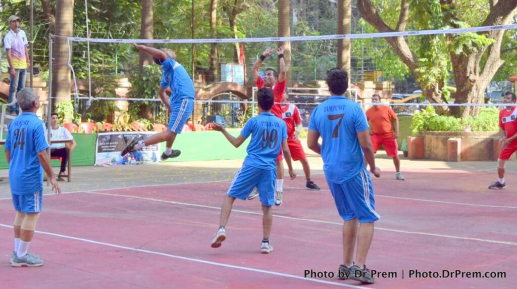 Participated in Volleyball Premium League, Organised By Society Members - Dr Prem Jagyasi 5