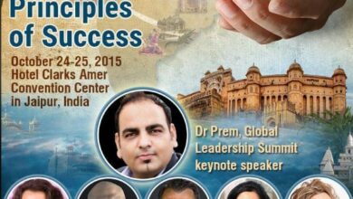 I'll Be Delivering Keynote Speech in Upcoming Global Leadership Summit 2015 in Jaipur India - Dr Prem Jagyasi