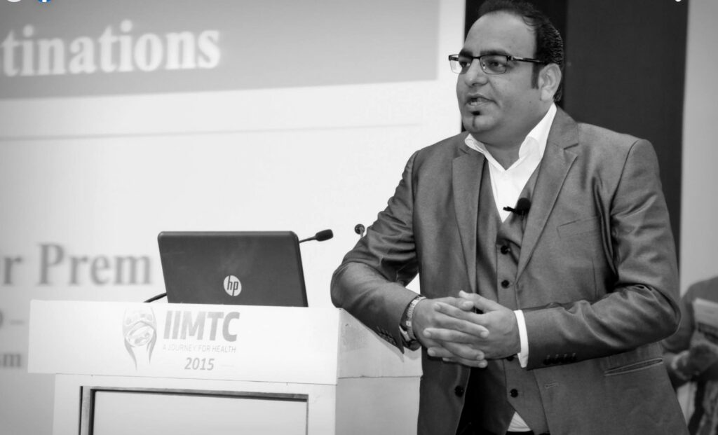 International Excellence Of The Year And Best Keynote Speaker Award At IIMTC - Dr Prem Jagyasi 2