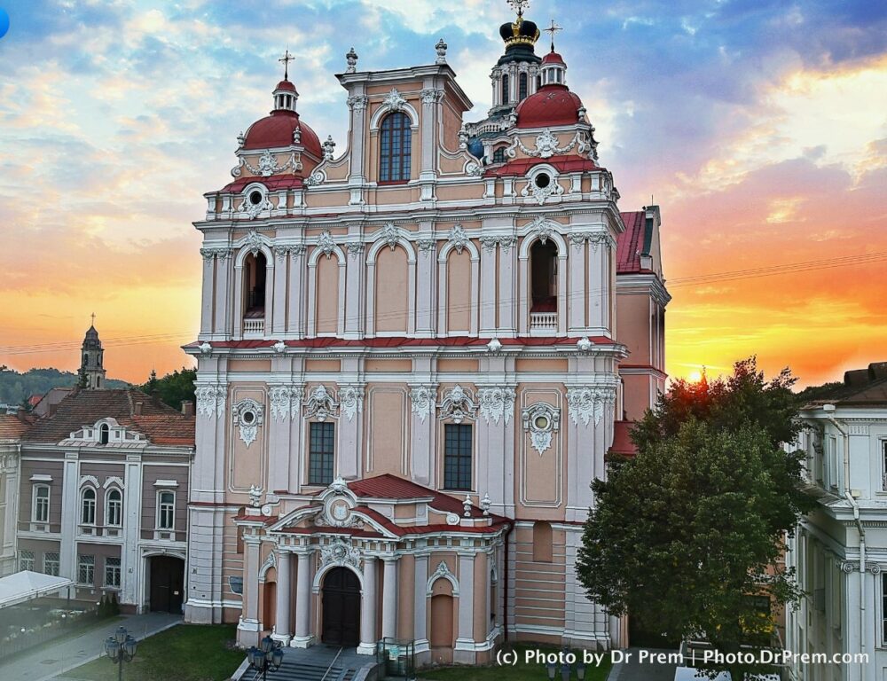 Pic of Church of St. Casimir, Vilnius, Lithuania - Dr Prem Jagyasi