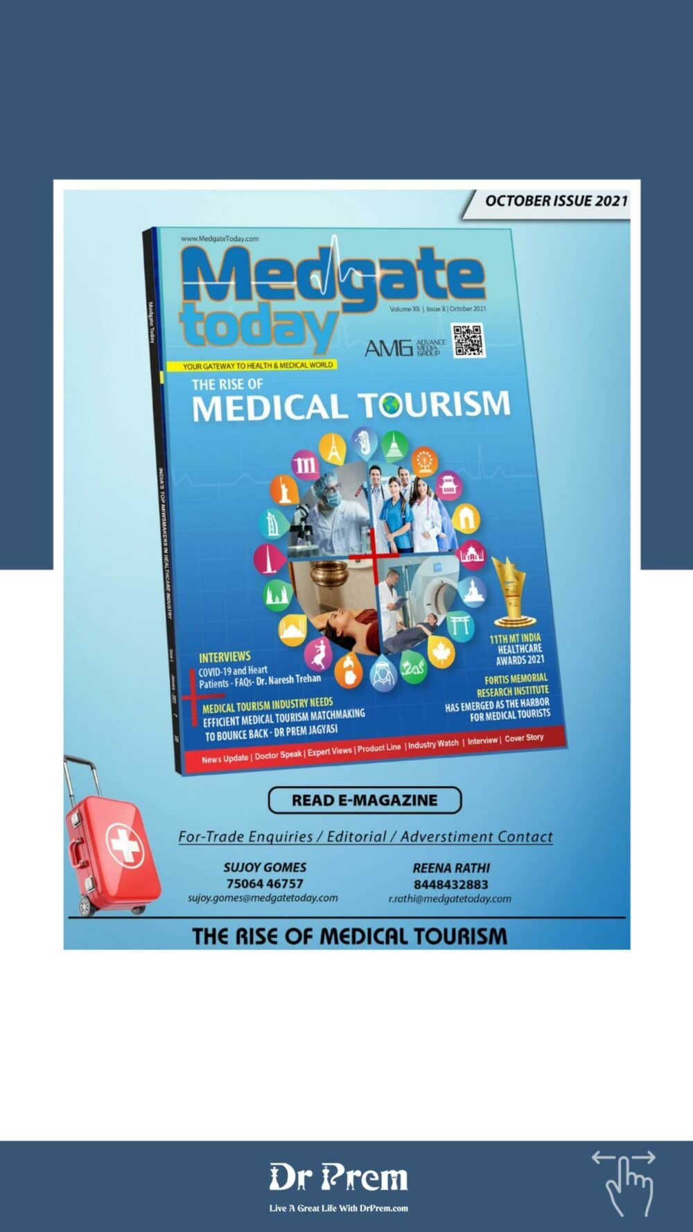 Medical Tourism Matchmaking – Insights by Dr Prem Jagyasi10