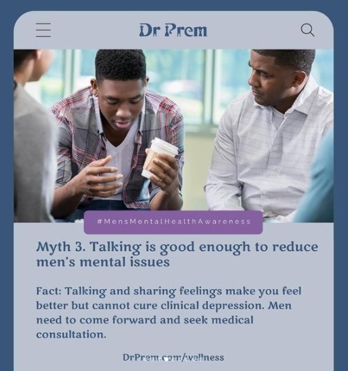 7 Myths on Men’s Mental Health and ways to deal with it3