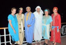 Dr Prem with Friends in Egypt